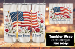 Exclusive Tumbler Design File , Patriotic Product Image 1