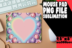 JOYFUL DESK MAT CREATIVE PNG, Flowers Product Image 1