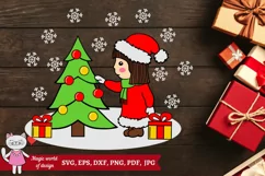 Baby Christmas Clip Art for Silhouette and Cricut Product Image 3