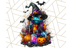 Pumpkin Party Halloween Clipart PNG, Cute Spooky Elements Product Image 4