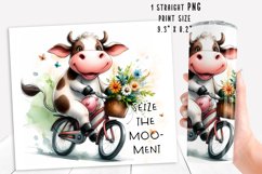 Funny Cow Skinny Tumbler Wrap Humorous Sayings PNG 20 oz. Product Image 2