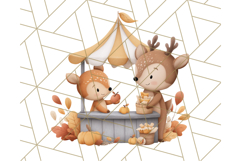Woodland Apple Orchard Festival PNG Fall Clipart Product Image 4
