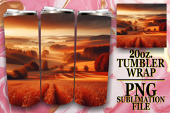 BREATHTAKING VIEWS 20oz TUMBLER WRAP, Autumn Product Image 1