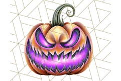 Spooky Jack O Lantern PNG Clipart, Scary Halloween Pumpkins Product Image 4