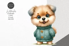 Puppy clipart, Dog clipart, Dog sublimation Product Image 1