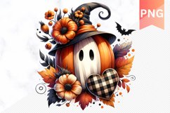 Flowers Halloween Sublimation - Flowers Clipart PNG Design Product Image 1