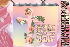 RADIANT SPIRIT 20oz TUMBLER WRAP, Cross Product Image 1
