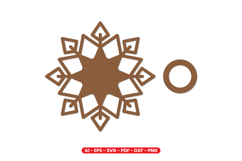 Snowflake Tealight Holder Laser Cut Design Product Image 2