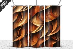 3D Flowers Tumbler Wrap | Sublimation Design | Tumble PNG Product Image 5