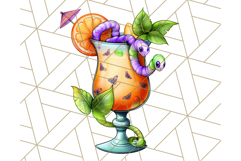 Summerween Tropical Treats Clipart PNG, Halloween Desserts Product Image 4