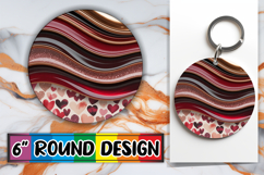 Sublimation Circle Ornaments PNG, Pattern Product Image 1