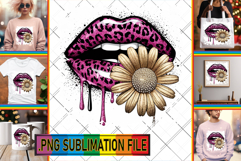 LUMINOUS TOTE BAG Gift Ideas, Dripping Lips Product Image 1