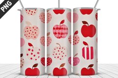 Lovely Hearts Tumbler Design | Valentine&#039;s Day Tumbler Wrap Product Image 4