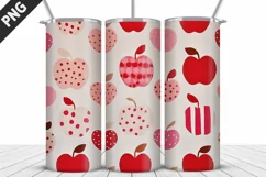 Lovely Hearts Tumbler Design | Valentine's Day Tumbler Wrap Product Image 4