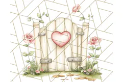 Pastel Farm Nursery PNG Clipart, Baby Animals And Elements Product Image 4