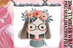 Boho Fun Kids Tumbler Wraps 20oz Product Image 1