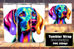 FLAWLESS 20oz Tumbler Graphic , Dog Product Image 1