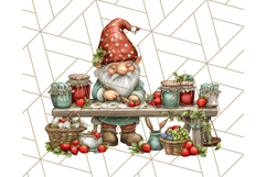 Farmer Gnome Clipart, Cute Farm Gnomes PNG Illustrations Product Image 4