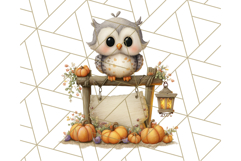 Creepy Carnival Halloween Clipart PNG with Hayride Art Product Image 4