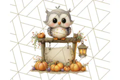 Creepy Carnival Halloween Clipart PNG with Hayride Art Product Image 4