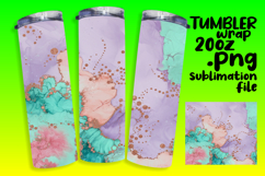 HIGH-QUALITY 20oz Tumbler PNG , Abstract Pattern Product Image 1