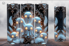 4 Halloween Tumbler Wrap Sublimations, 20 oz Product Image 3