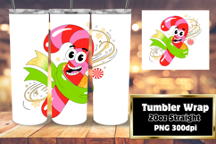 DYNAMIC PNG for 20oz Tumbler , Cute Christmas Product Image 1