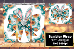 Trendy 20oz Design for Sublimation , Easter Bunny Product Image 1