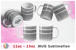2 Adults Love Hidden Message Patterns - 11oz-15oz Bottom Mug Product Image 4