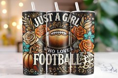 Football Tumbler Wrap | Sublimation | Tumblers Product Image 1
