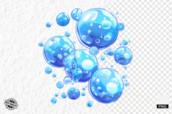 Ocean Bubbles Clipart Product Image 1