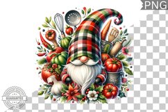 Christmas kitchen Gnome Sublimation - Clipart PNG Design Product Image 1
