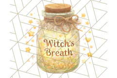Hocus Pocus Potion Lab Clipart PNG Halloween Clip Art Product Image 4