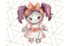 Pastel Goth Halloween PNG Clipart, Creepy Cute Art Product Image 4