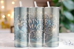 Christmas Winter Tumbler Wrap | Sublimation | Tumblers Product Image 1