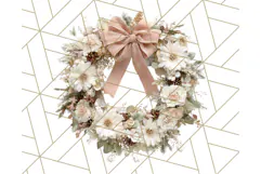 Whimsy Winter Florals Clipart PNG, Christmas Png Clipart Product Image 4