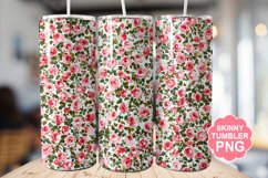 Valentine Roses Tumbler | Valentine Tumbler Wrap Product Image 1