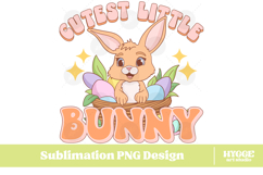 Easter Bunny Sublimation PNG Chick Farm Hip Hop Spring Joy Product Image 1