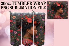 Elegant Melanin Tumbler Wrap Product Image 1