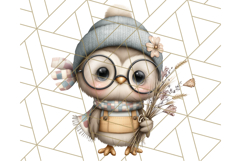 Thanksgiving Woodland Animals Clipart PNG Product Image 4