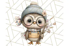 Thanksgiving Woodland Animals Clipart PNG Product Image 4