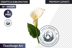 Flower Clipart PNG, Botanical Illustration Floral graphic Product Image 1