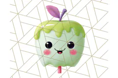 Kawaii Halloween Clipart Cute Kids and Candy Elements Png Product Image 4