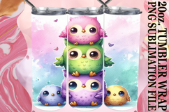Playful moments 20oz tumbler wrap, Cute Animals Product Image 1