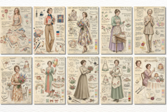 Ephemera Mothers Day Junk Journal Pages - Junk Journal Pack Product Image 2