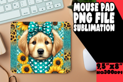Sweet Mouse Mat Sublimation Magic, Cute Animals Product Image 1
