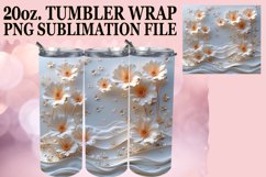 3D Springtime Splendor Tumbler Wrap 20oz Product Image 1