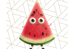 Cute Food PNG Clipart, 3D Adorable Kawaii Characters Png Product Image 4