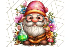 Gnomes at Work Clipart PNG, Cute Gnomes PNG Illustration Product Image 4