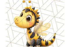 Dinosaur Costume Clipart, Cute Dinos in Halloween Outfits Product Image 4